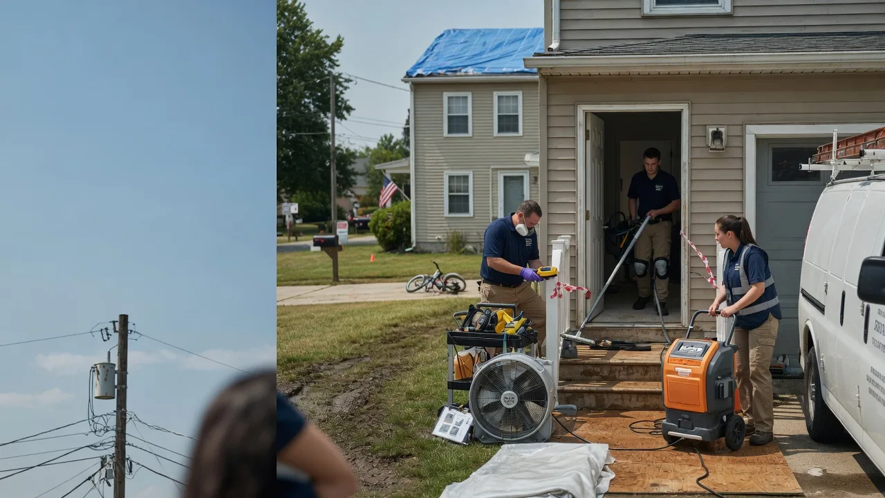 Water Damage Repair in Byesville, OH near me